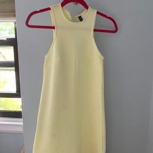 Lemon Colored H&M Short Dress